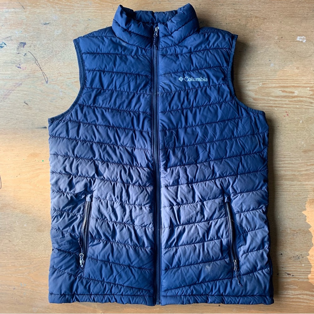 Columbia Deep Blue Puffer Vest